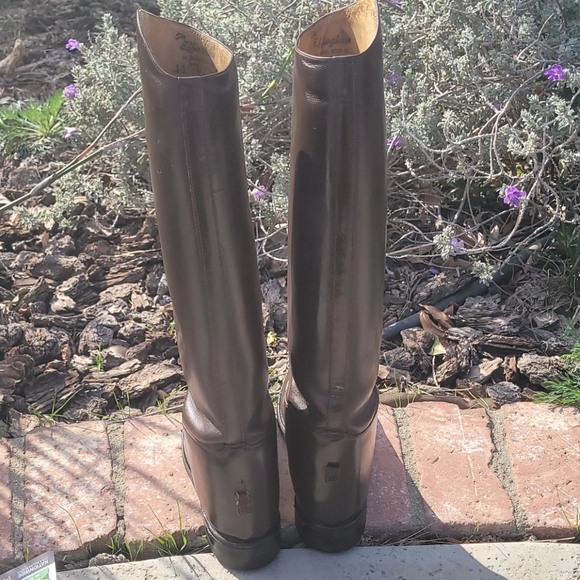 The Effingham brown English Equestrian riding boots 8.5 - Picture 4 of 10